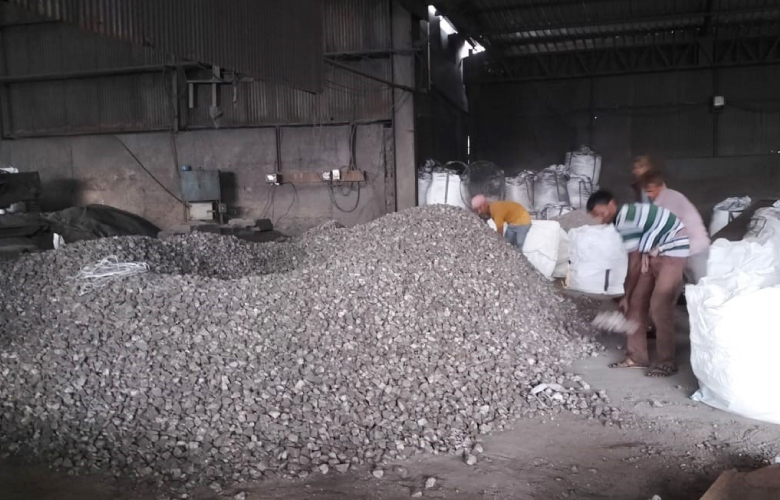 Silicomanganese During Export